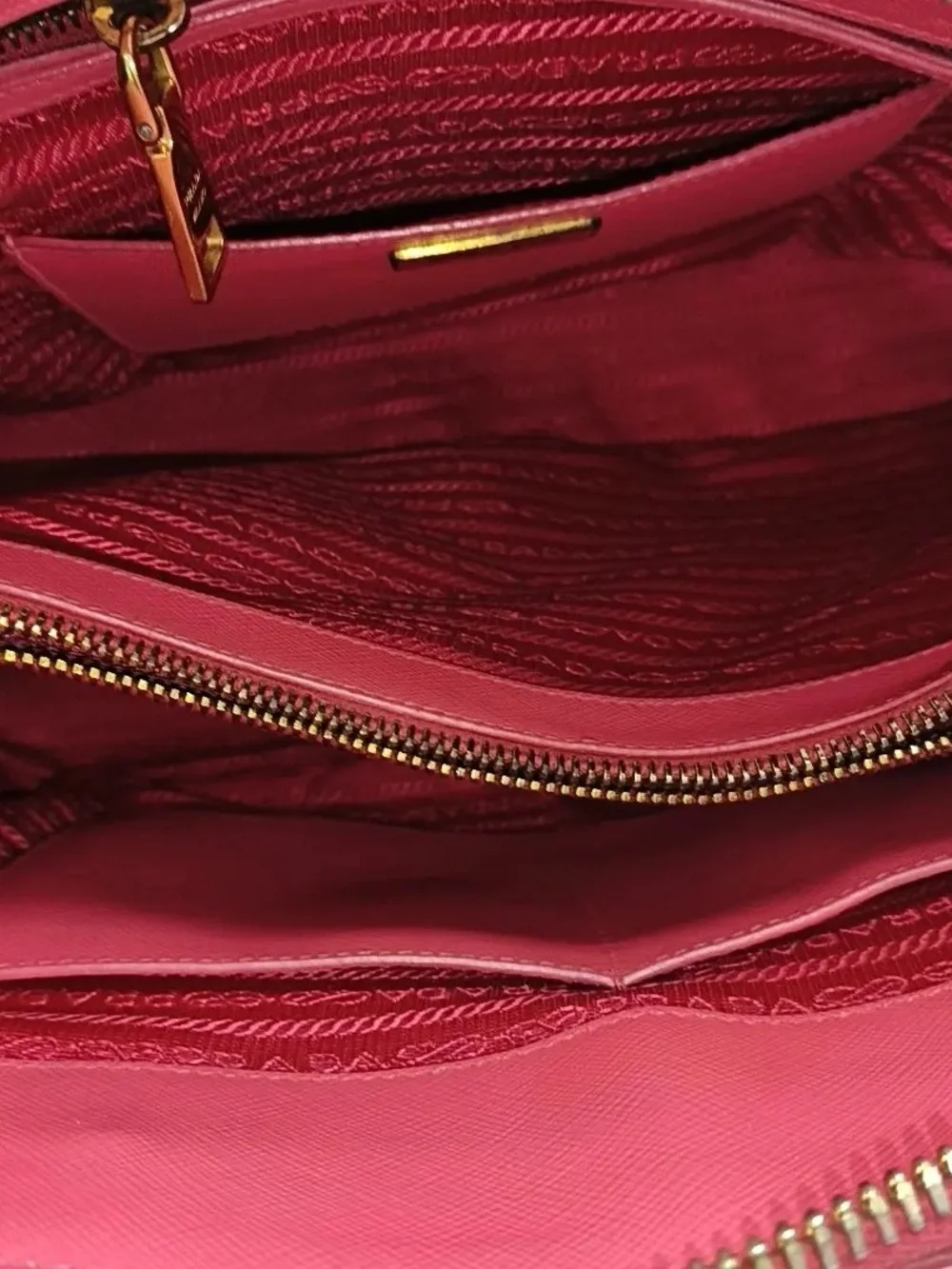 Prada dome satchel